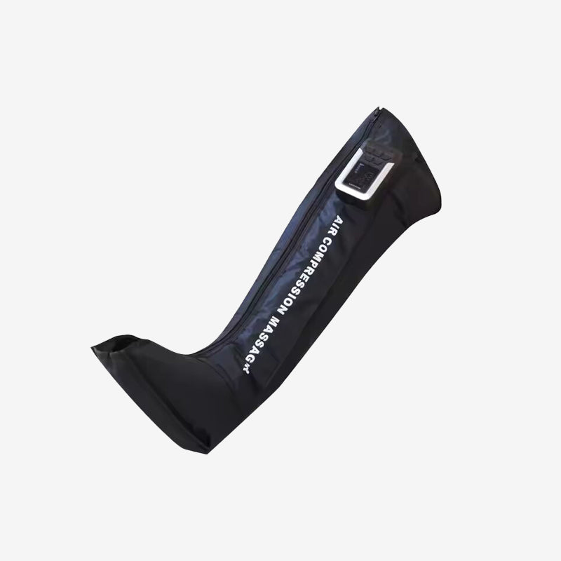 Air Compression Heated Leg and Foot Massager Boot with Vibrating Pressotherapy Recovery