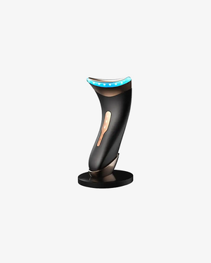 Mini Handheld USB Face and Neck Lifting Massager with LED Light and Vibration