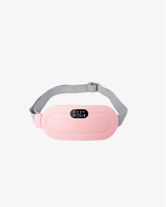 Menstrual Heating Massage Belt with Timing Control for Waist Pain Relief