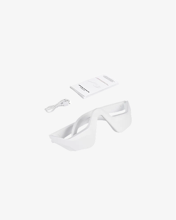 Wireless Microcurrent EMS Eye Massager with Red Light, Heat, and 3D Design