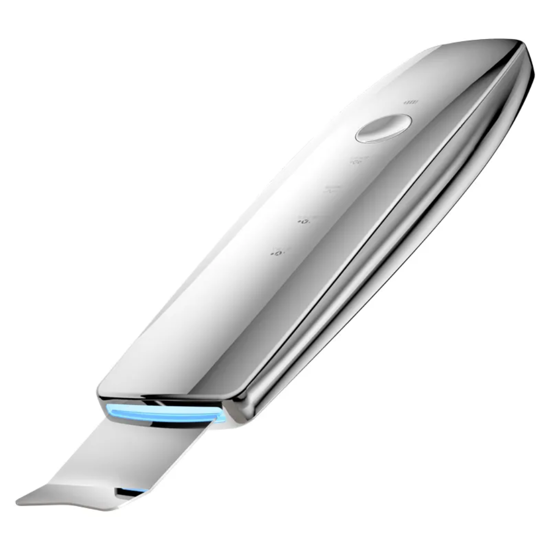 6-in-1 Ultrasonic Skin Scrubber with EMS and Ion for Face, Lips, and Nose