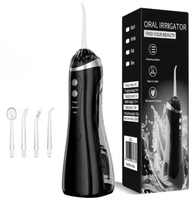 Cordless Portable Water Flosser with 360 Nozzle, 3 Modes, and IPX6 Waterproof