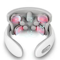 Thumbnail for Wireless Electric Finger Pressure Neck Shoulder Massager with Warm Compress for Car Use