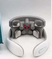 Thumbnail for Wireless Electric Finger Pressure Neck Shoulder Massager with Warm Compress for Car Use