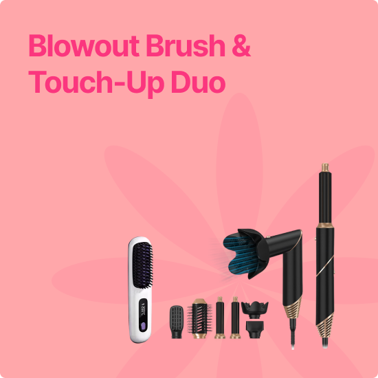Blowout Brush & Touch-Up Duo