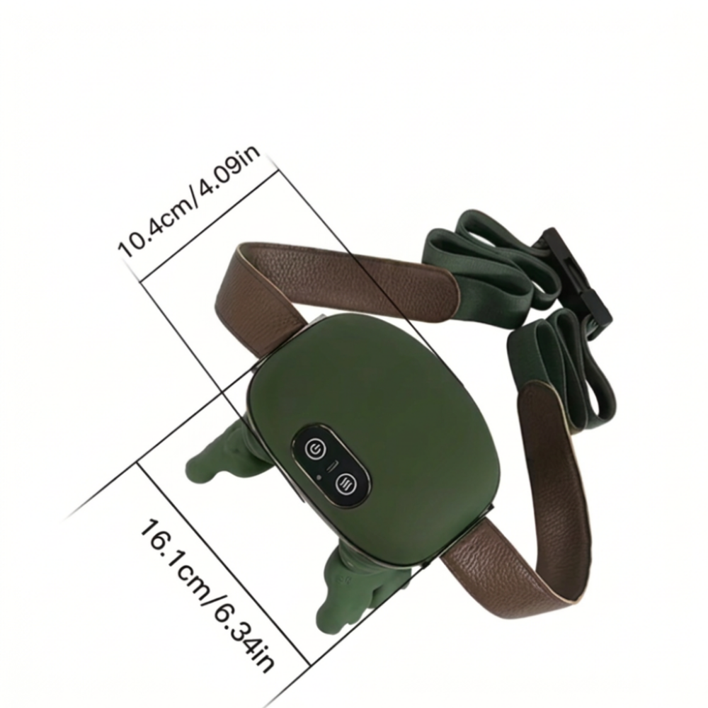 4D Kneading Neck and Shoulder Massager with Infrared Physiotherapy and USB